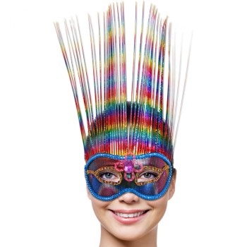 Przejdź do produktu Maska Venetian Mask Rainbow Deluxe