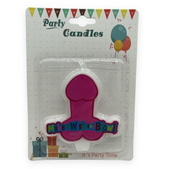 Przejdź do produktu Świeczka Party Penis Candle XL Pink