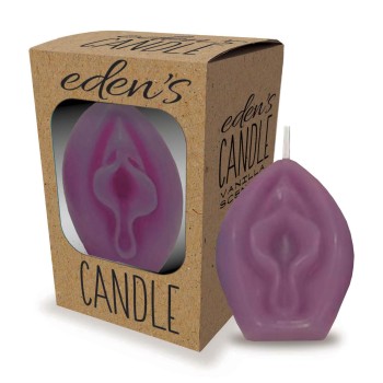 Przejdź do produktu Eden's Candle   Vanilla Scented Vagina   Eggplant