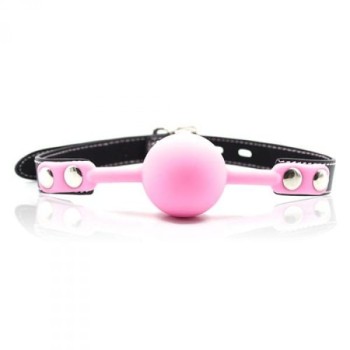 Przejdź do produktu Knebel Ball Gag + Block (rosa)