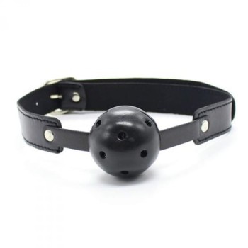 Przejdź do produktu Knebel Breath Hole Ball Gag (nero)