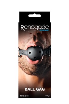 Przejdź do produktu RENEGADE BONDAGE BALL GAG BLACK