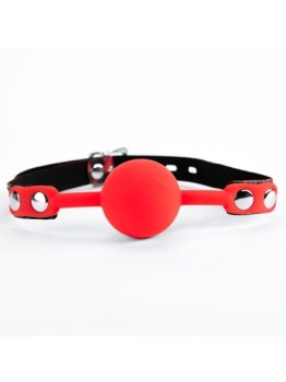 Przejdź do produktu Red Silicone Ball Gag Leopard