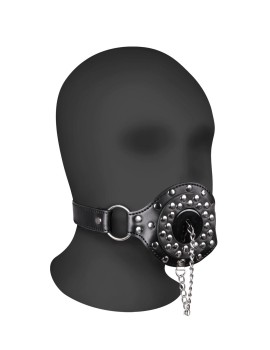 Przejdź do produktu Open Mouth Gag with Plug Stopper   Black