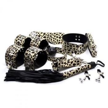 Przejdź do produktu Wiązania Wild Bondage kit LEOPARD