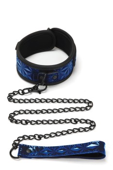Przejdź do produktu WHIPSMART DIAMOND COLLAR AND LEASH BLUE