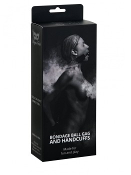 Przejdź do produktu Mouth Gag Ball With Hand Cuffs