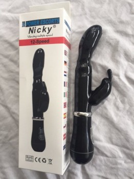 Przejdź do produktu Nicky black 14 speed g spot vibrating 22 cm