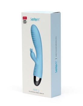 Przejdź do produktu Wibrator VIBRATORE RABBIT LETEN FAYE 2 TURQUOISE