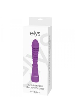 Przejdź do produktu Wibrator VIBRATORE DESIGN ELYS   ROUNDISH PLOT REAL WAVE PURPLE
