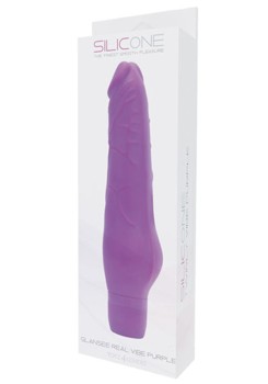 Przejdź do produktu VIBRATORE REALISTICO GLANSEE REAL VIBE SILICONE PURPLE