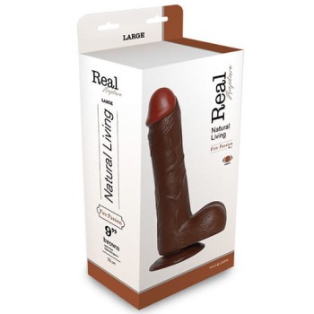 Przejdź do produktu Wibrator REALISTIC VIBRATOR REAL RAPTURE BROWN 9