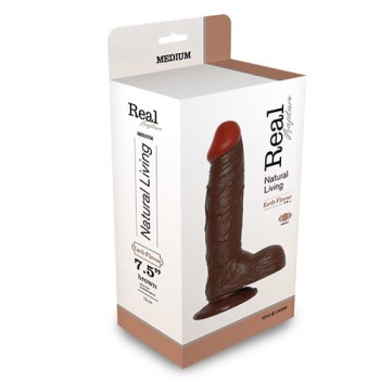 Przejdź do produktu Wibrator REALISTIC VIBRATOR REAL RAPTURE BROWN 7.5