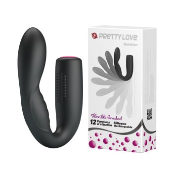 Przejdź do produktu PRETTY LOVE  QUINTION, 12 vibration functions Bendable Memory function