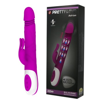 Przejdź do produktu PRETTY LOVE   ADRIAN USB 4 rot; 12 vibration