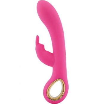 Przejdź do produktu Wibrator VIBRATORE RABBIT HANDY RISCALDANTE RABBIT GRIP HOT PINK