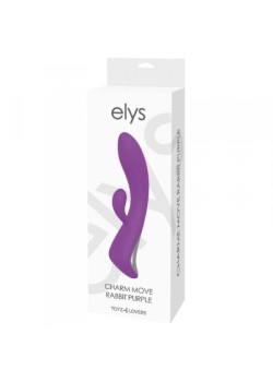 Przejdź do produktu Wibrator VIBRATORE RABBIT ELYS   CHARM MOVE RABBIT PURPLE