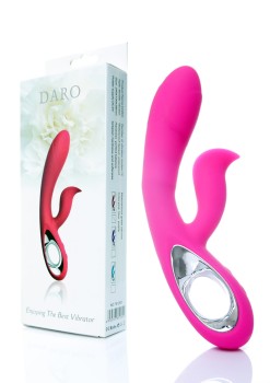 Przejdź do produktu Wibrator Daro,12 funkcji, USB Różowy