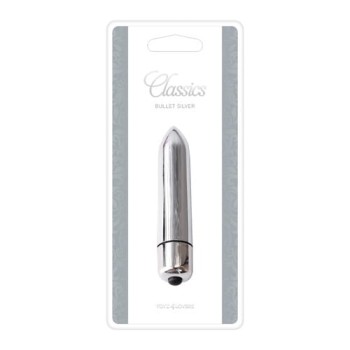 Przejdź do produktu Wibrator VIBRATORE BULLET CLASSICS SILVER