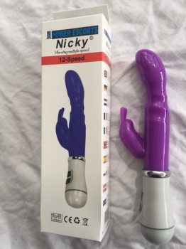 Przejdź do produktu Nicky purple 13 speed g spot vibrating 22 cm