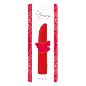 Przejdź do produktu Wibrator CLASSIC VIBE RED SMALL