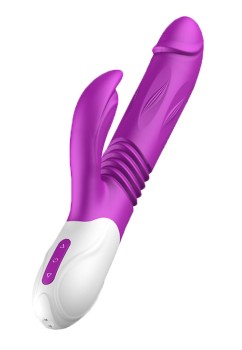 Przejdź do produktu Wibrator Silicone Vibrator USB 10 Function + Expander and Thrusting Function