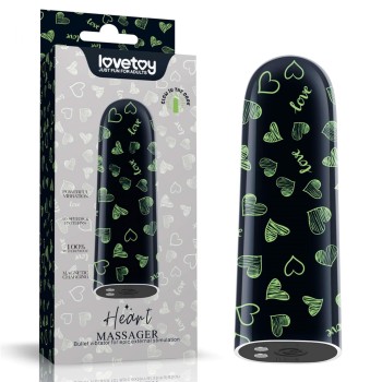 Przejdź do produktu Rechargeable Glow in the dark Heart Massager