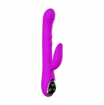 Przejdź do produktu PRETTY LOVE  INTIMATE ,Silikonowy Wibrator z Ruchem Rotacyjnym