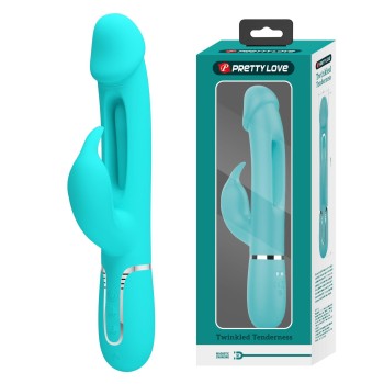 Przejdź do produktu PRETTY LOVE   Kampas Green, 7 vibration functions 4 licking settings