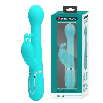 Przejdź do produktu PRETTY LOVE   Dejon Twinkled Tenderness, 7 vibration functions 4 thrusting settings 4 rotation functions