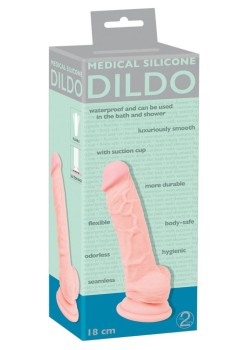 Przejdź do produktu Medical Silicone Dildo 18 cm