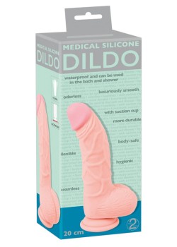 Przejdź do produktu Medical Silicone Dildo 20 cm