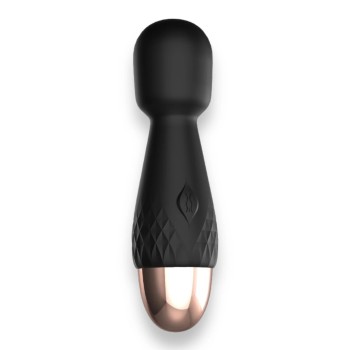 Przejdź do produktu Power Escorts   Mini Wand De Luxe   Black   11,6 Cm / 4.5 Inch Silicone Wand Massager