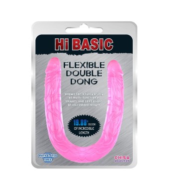 Przejdź do produktu Jelly Flexible Double Dong Pink