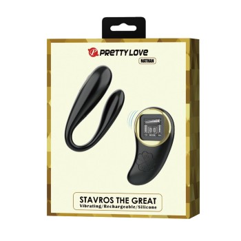 Przejdź do produktu PRETTY LOVE   Nathan, Wireless remote control 9 speed levels 10 vibration functions, ABS Silicone , USB rechargeable
