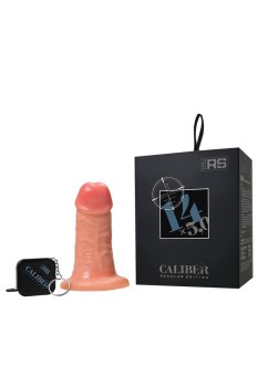 Przejdź do produktu Realistic dildo Caliber 14/5 , PVC, flesh,  length 14cm, diameter 5cm