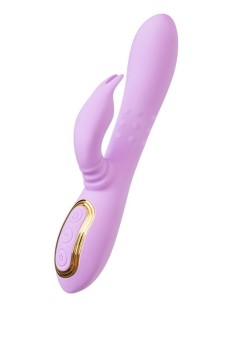 Przejdź do produktu Vibrating roller with rotating clitoral stimulator JOS Jammy, silicone, purple, 22.5 cm