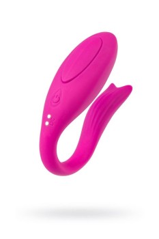 Przejdź do produktu A TOYS Vibrator for couples Dolphy, silicone, pink, 9.6 cm