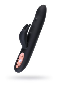 Przejdź do produktu Unrealistic WANAME D SPLASH HAIL vibrator, silicone, black, 23.8 cm