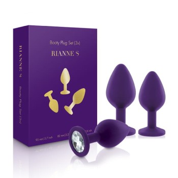 Przejdź do produktu RS   Soiree   Booty Plug Original Set 3x Purple