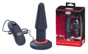 Przejdź do produktu MALESATION Dual Layer Silicone Plug Vibe L