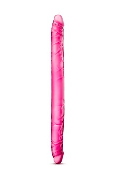 Przejdź do produktu B YOURS 16INCH DOUBLE DILDO PINK