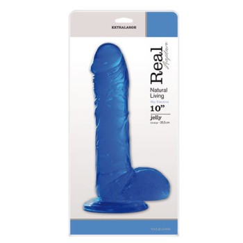 Przejdź do produktu Dildo FALLO JELLY REAL RAPTURE BLUE 10