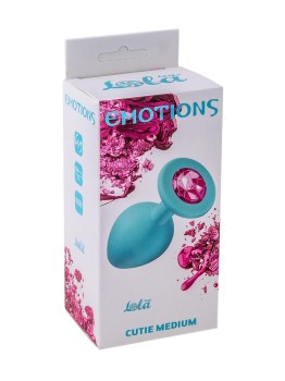 Przejdź do produktu Plug Anal Plug Emotions Cutie Medium Turquoise Pink crystal