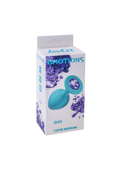 Przejdź do produktu Plug Anal Plug Emotions Cutie Medium Turquoise light purple
