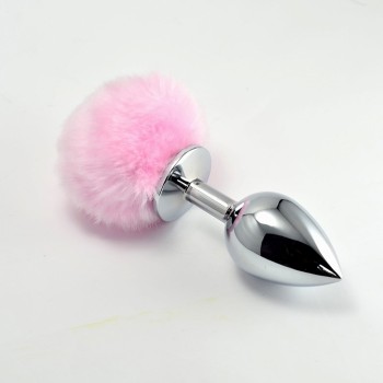 Przejdź do produktu Pompon Metal Plug Small Pink