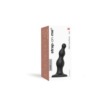 Przejdź do produktu DILDO PLUG BEADS BLACK   S