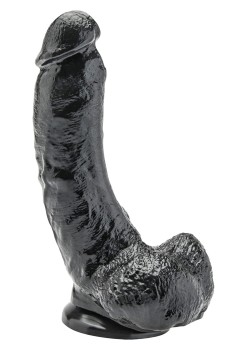 Przejdź do produktu Dildo 8 inch with Balls Black