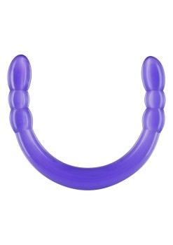 Przejdź do produktu Double Digger 45 cm Dong Purple