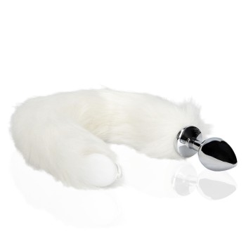 Przejdź do produktu Light up Fox Tail with Metal Butt Plug